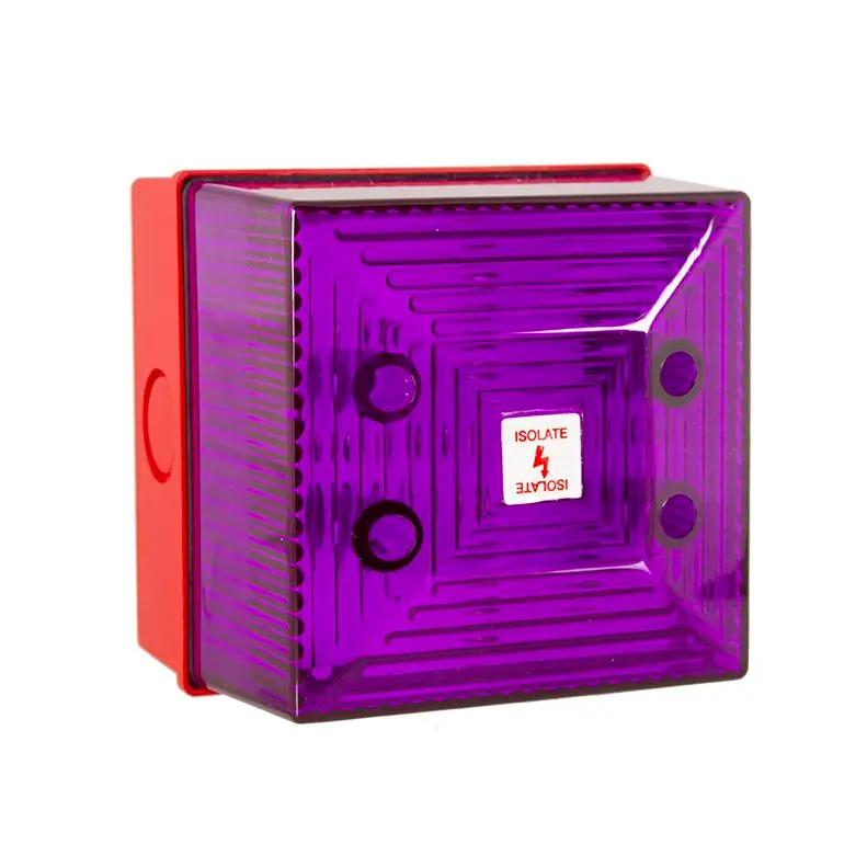 Produktfoto 1 von Clifford & Snell FD40 LED Blinkend Signalleuchte Magenta, 24 VDC