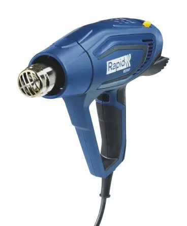 Produktfoto 1 von Rapid R2000 Mit Leitung Heißluftpistole R2000, 2000 W / 240V, max. 600 °C Typ C - EU