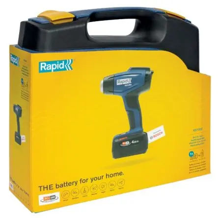Produktfoto 1 von Rapid RX1000 Schnurlos Heißluftpistole, max. 550 °C 4 Ah Typ C - EU
