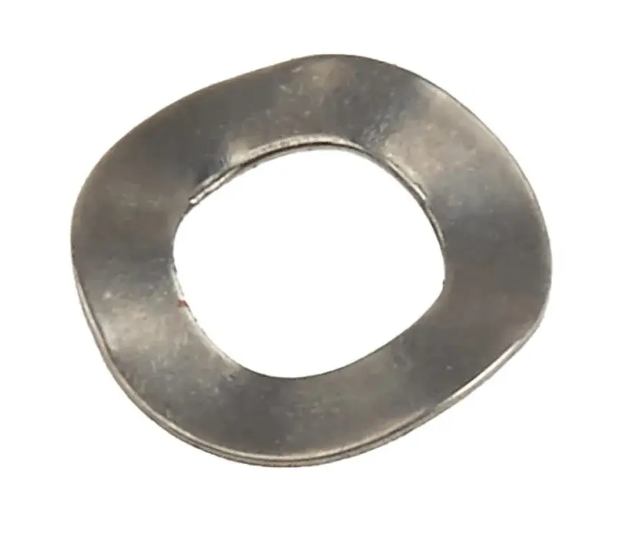 Produktfoto 1 von RS PRO Sicherungs- und Antivibrationsunterlegscheiben für M4 Schrauben glatt, Edelstahl Gewellt, 0.28 mm x 4.36 mm