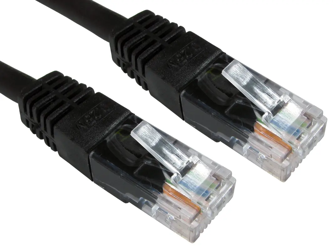 Produktfoto 1 von RS PRO Kat. 6 Ethernet-Kabel, 20 m, Schwarz UTP Stecker, A RJ45 Stecker, B RJ45, Polyvinylchlorid