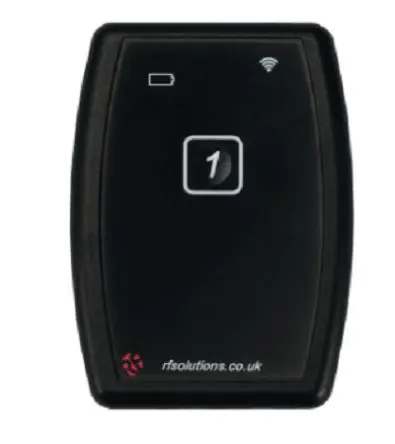 Produktfoto 1 von RF Solutions Übertrager 433 MHz FM 1 Kanäle, 1-Tasten Handsender 2.9 to 3.3 V