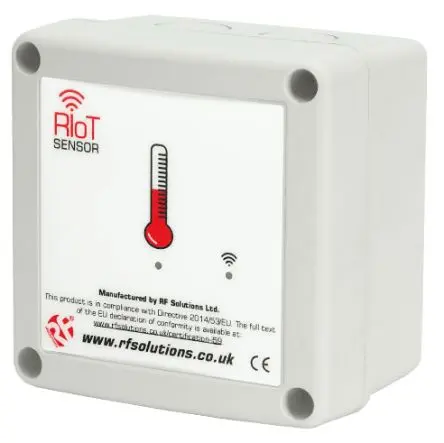 Produktfoto 1 von RF Solutions Fernsteuerung-Anhänger, 868 MHz LoRa 1-Kanäle 5/15 V dc