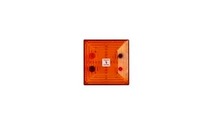 Produktfoto 1 von Clifford & Snell FD40 LED LED-Signalleuchte Filament/Warnsummer-Licht 85V ac/dc Gelb Wechselstrom/Gleichstrom IP65 x
