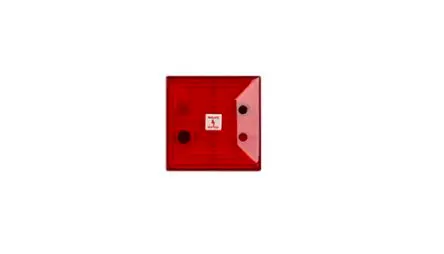 Produktfoto 1 von Clifford & Snell SD40 LED LED-Signalleuchte Filament/Warnsummer-Licht 280V ac/dc Rot Wechselstrom/Gleichstrom IP65 x
