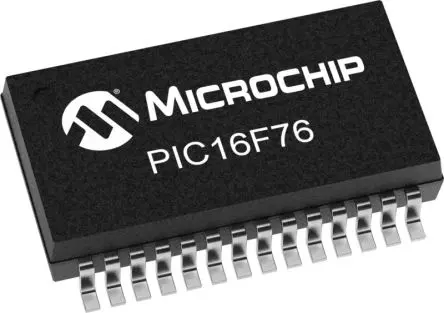 Produktfoto 1 von Microchip Mikrocontroller PIC16 PIC Oberfläche 14kB Flash SSOP 28-Pin 368 bit RAM