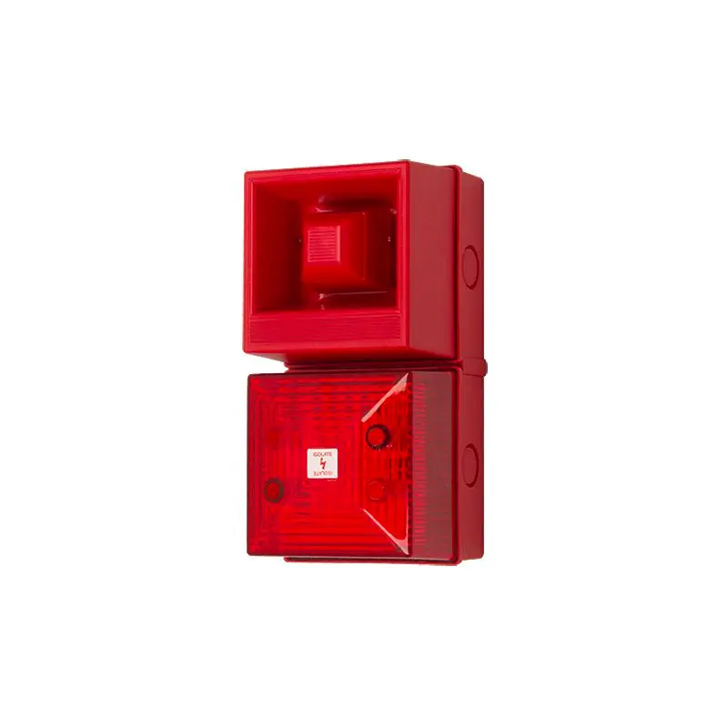 Produktfoto 1 von Clifford & Snell YL40 Xenon, LED Blink-Licht Alarm-Leuchtmelder Rot, 48 V dc