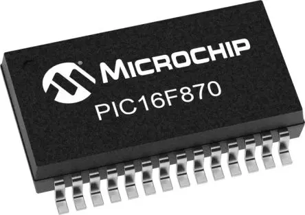 Produktfoto 1 von Microchip Mikrocontroller PIC16 PIC Oberfläche 3.5kB Flash SSOP 28-Pin 128 bit RAM