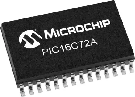 Produktfoto 1 von Microchip Mikrocontroller PIC16 PIC Oberfläche 3.5kB Flash SOIC 28-Pin 128 bit RAM