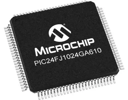 Produktfoto 1 von Microchip Mikrocontroller AEC-Q100 PIC24F PIC 16 bit Oberfläche 1MB Flash TQFP 100-Pin 16 MHz 32 bit RAM