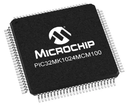 Produktfoto 1 von Microchip Mikrocontroller PIC32MK PIC 32 bit Oberfläche 1MB Flash TQFP 100-Pin 120 MHz 256 kB RAM