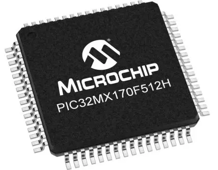 Produktfoto 1 von Microchip Mikrocontroller PIC32MX1xx PIC 32 bit Oberfläche 512kB Flash TQFP 64-Pin 40 MHz 64 kB RAM