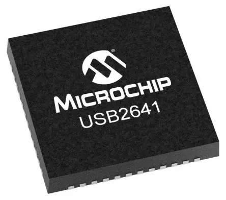 Produktfoto 1 von Microchip Controller-IC Einfach USB 2.0 48-Pin (3.6V) (3 V), QFN