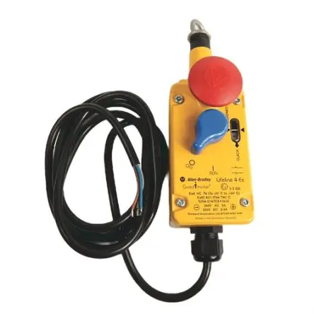 Produktfoto 1 von Allen Bradley Lifeline Kabelswitch 62 mm 2 Öffner IP67
