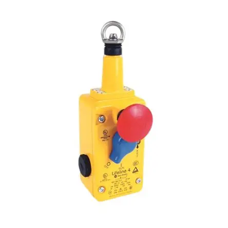 Produktfoto 1 von Allen Bradley Lifeline Kabelswitch 2 NC (Öffner)/1 NC (Öffner) IP67
