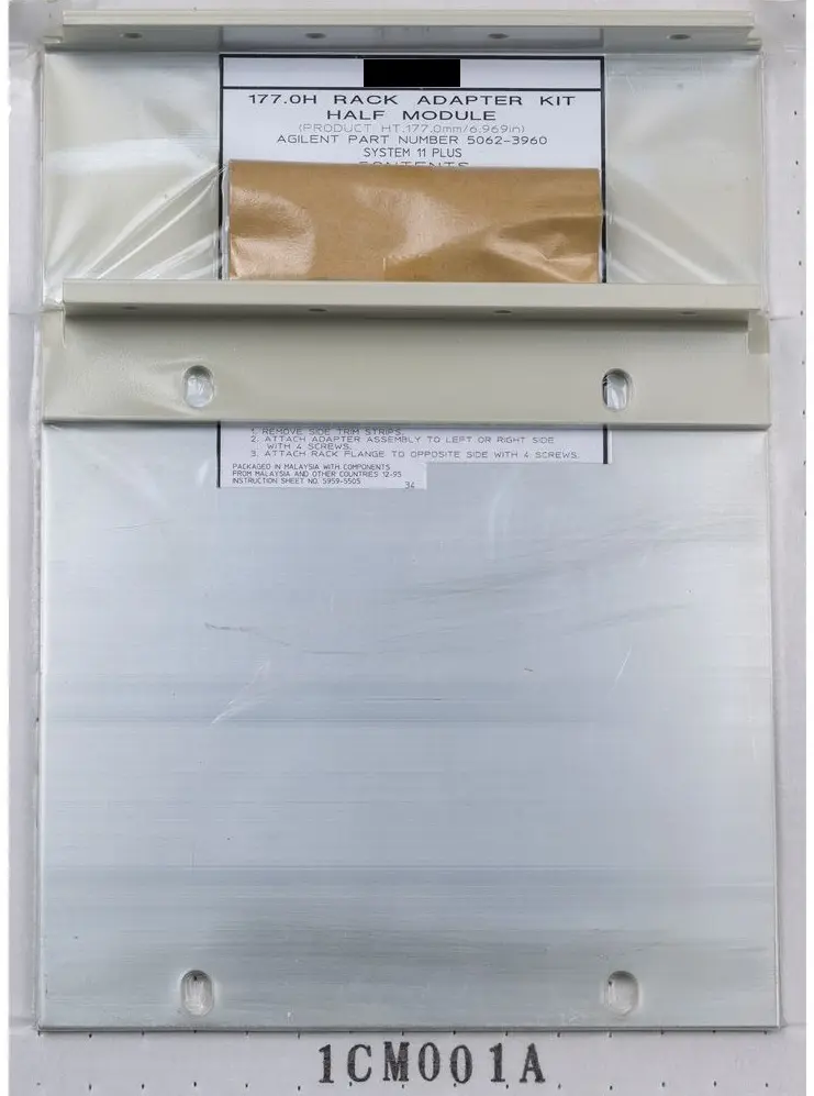 Keysight Technologies Rack-Montage-Kit, Rack-Montage-Kit für Rackmontage, Metall, 4 Per Pack Stück