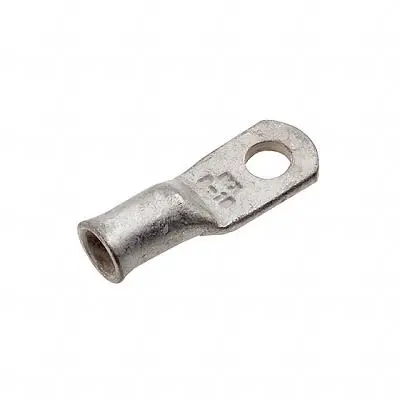 Produktfoto 1 von Molex Compression Style Ringkabelschuh, Unisoliert, Kupfer, 8 AWG max.AWG, aussen ø 6.48 mm, innen ø 4.7 mm, M5