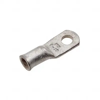 Produktfoto 1 von Molex Compression Style Ringkabelschuh, Unisoliert, Kupfer, 8 AWG max.AWG, aussen ø 6.48 mm, innen ø 4.7 mm, M5