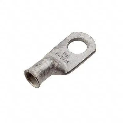 Produktfoto 1 von Molex Compression Style Ringkabelschuh, Unisoliert, Kupfer, 6 AWG max.AWG, aussen ø 7.92 mm, innen ø 5.89 mm, M8