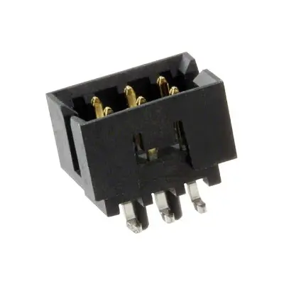Produktfoto 1 von Molex 87832 Leiterplattenleiste Vertikal, 6-polig / 2-reihig, Raster 2 mm Raster Oberfläche, Milli