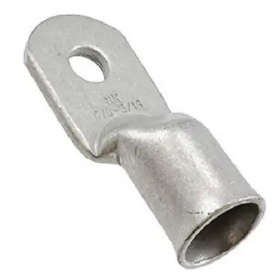 Produktfoto 1 von Molex Compression Style Ringkabelschuh, Unisoliert 0 AWG, Kupfer, 4 AWG max.AWG, aussen ø 17.63 mm, innen ø 14.2 mm, M8