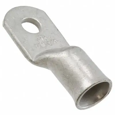 Produktfoto 1 von Molex Compression Style Ringkabelschuh, Unisoliert 0 AWG, Kupfer, 1 AWG max.AWG, aussen ø 12.96 mm, innen ø 10.16 mm, M6
