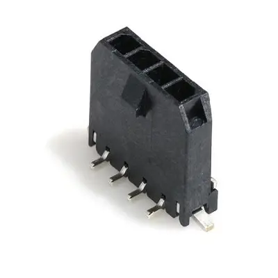Produktfoto 1 von Molex 43650 Stecker Leiterplattenleiste 3 mm, 4-polig / 1-reihig Vertikal, Oberfläche