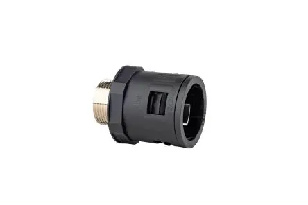 Produktfoto 1 von RS PRO WQGM Polyamid Kabelrohr Befestigung M25 x 1.5 23 mm Schwarz Schwarz-Finish IP68