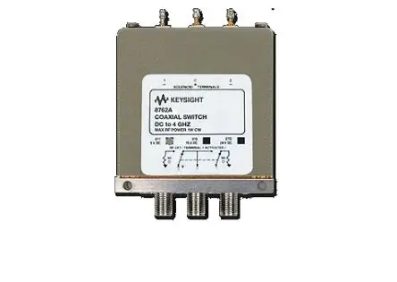 Produktfoto 1 von Keysight Technologies HF-Schalter, Außengewinde 1-poliger Umschalter, 50Ω 4 GHz 100 dB 30 ms