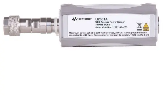 Produktfoto 1 von Keysight Technologies U2000 HF-Leistungssensor 10 MHz 6 GHz max. N-Typ-Stecker