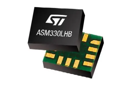Produktfoto 1 von STMicroelectronics Beschleunigungsmesser 3-Achsen Oberfläche 3.6 V 1.71V SPI, I2C, MIPI I3CSM Register