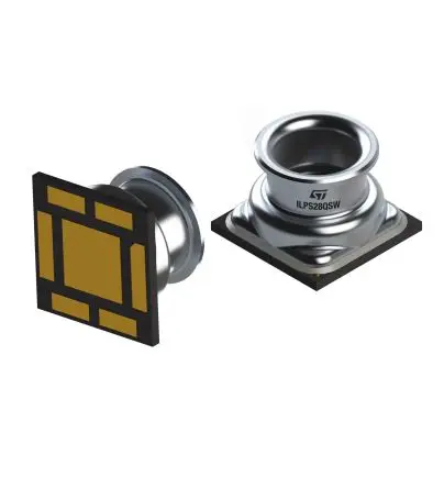 Produktfoto 1 von STMicroelectronics ILPS28QSW Absolut Drucksensor 0.32 Pa 406 kPa, für Flüssigkeitspegel
