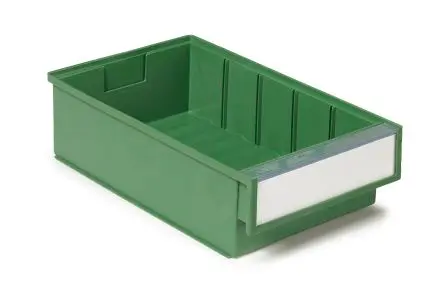 Produktfoto 1 von Treston Lagerbehälter Tragbar Grün Bio-Kunststoff, 82 mm x 186 mm x 300 mm