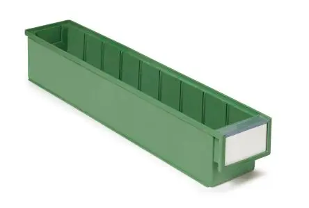 Produktfoto 1 von Treston Lagerbehälter Tragbar Grün Bio-Kunststoff, 82 mm x 92 mm x 500 mm