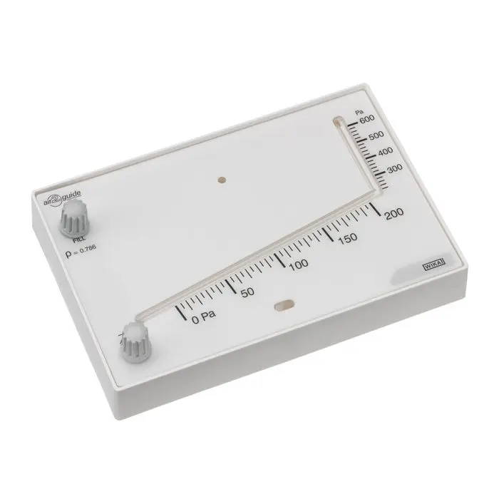 Produktfoto 1 von WIKA A2G-30 Differenzdruckmessgerät Prozessanschluss hinten 0Pa → 600Pa