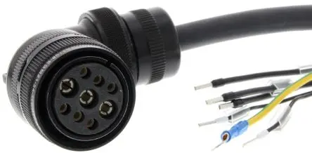 Produktfoto 1 von Omron R88A Kabel Netzkabel für Servomotor für Servomotor der Serie G5