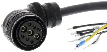 Produktfoto 1 von Omron R88A Kabel Netzkabel für Servomotor für Servomotor der Serie G5
