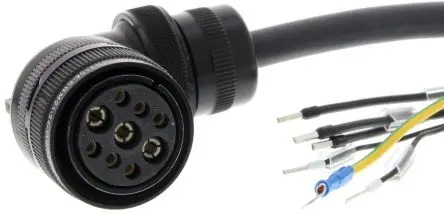 Produktfoto 1 von Omron R88A Kabel Netzkabel für Servomotor für Servomotor der Serie G5