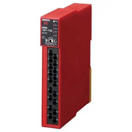 Produktfoto 1 von Omron G9SE Sicherheitsrelais 24V dc, 2 Sicherheitskontakte, Automatisch und manuell UL508, EN ISO 13849-1, EN