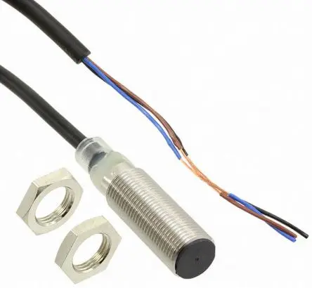 Produktfoto 1 von Omron M12 Näherungssensor Induktiv, Gewinderohr 2 mm PNP 10 → 30 VDC / 200 mA NO, IP67