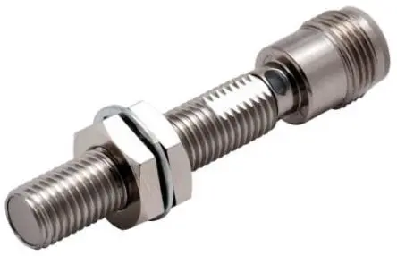 Produktfoto 1 von Omron M8 Induktiver Näherungssensor, Gewinderohr PnP / 200mA 1.5 mm, IP67, IP69K 30 V dc