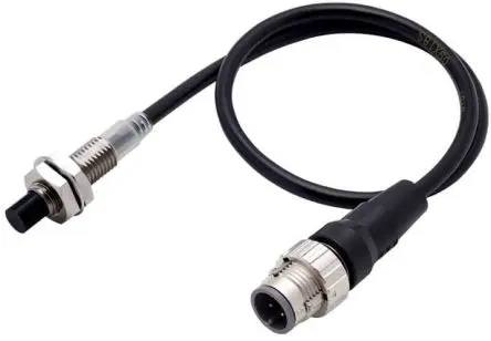 Produktfoto 1 von Omron M8 Induktiver Näherungssensor, Gewinderohr 2-adrig / 100mA, 3 mA 6 mm, IP67, IP67G, IP69K 30 V dc