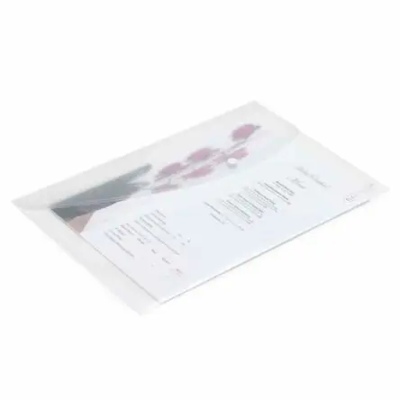 Produktfoto 1 von Rapesco Dokumentenfach für Papiergröße Kanzleipapier Polypropylen Klar