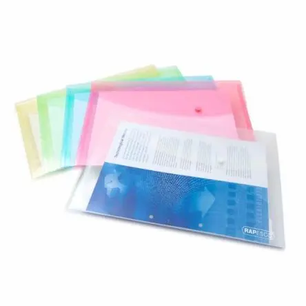 Produktfoto 1 von Rapesco Dokumentenfach für Papiergröße Kanzleipapier Polypropylen Verschiedene