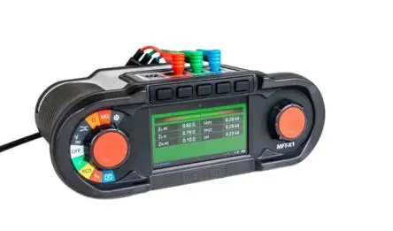 Produktfoto 1 von Megger MFT-X1-AU Multifunktionsprüfgerät Hoch-/Niedrigstrom Erdungswiderstandsmessung Automatischer FI Test Ohne