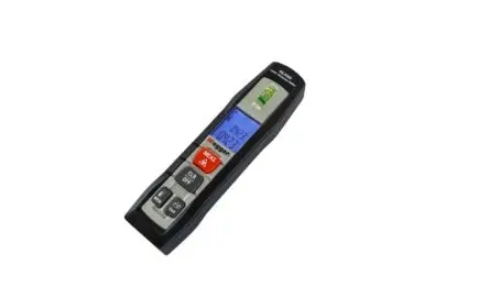 Produktfoto 1 von Megger LCD Entfernungsmessgerät, Klasse 2, 0.05/50 μm, 650 nm, ±1.5 mm, Rot, 2 x AAA