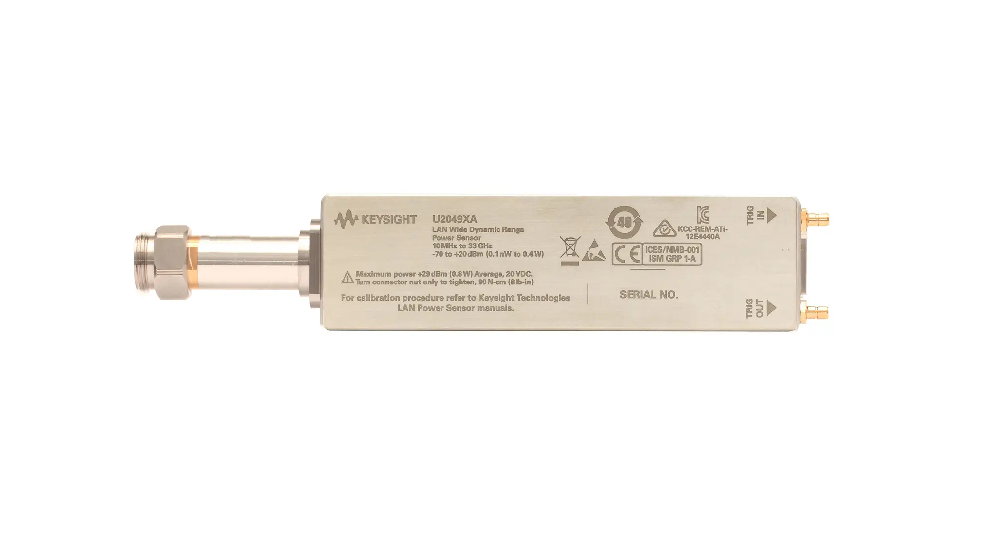 Produktfoto 1 von Keysight Technologies HF-Leistungssensor 10 MHz 33 GHz max. 3.5 mm Stecker