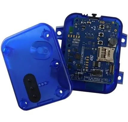 Produktfoto 1 von STMicroelectronics STEVALSTWINBX1 STWIN.box, Evaluierungsplatine Entwicklungstool Sensor, Beschleunigungssensor für