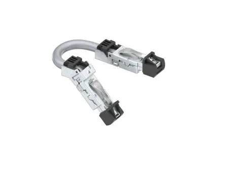 Produktfoto 1 von Amphenol Communications Solutions DRPC2 Cat6a Ethernet-Kabel, 500 mm, Schwarz, Thermoplast