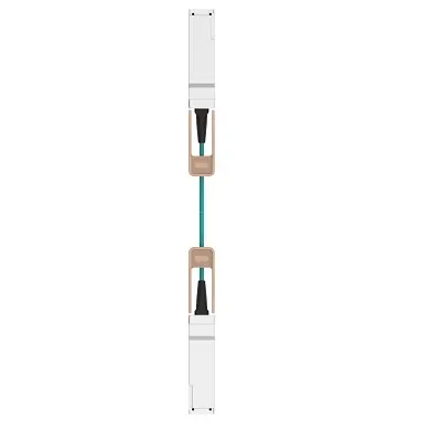 Produktfoto 1 von TE Connectivity 2368651 Steckbarer E/A-Steckverbinder QSFP Stecker, 2-fach 38-polig